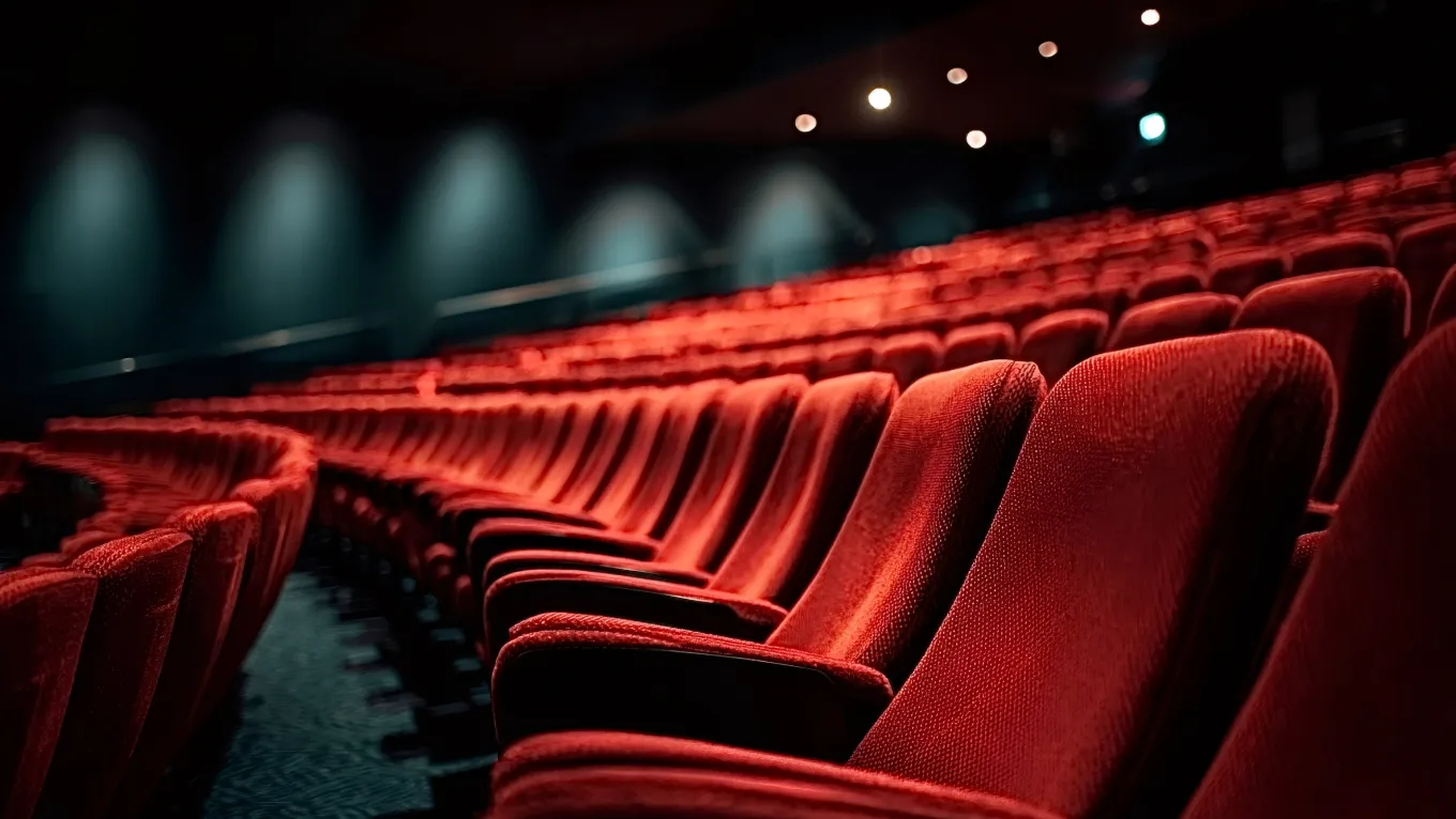 映画に集中できる静かな空間