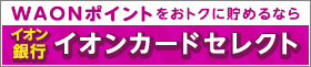 WAONポイントをおトクに貯めるなら イオン銀行 イオンカードセレクト