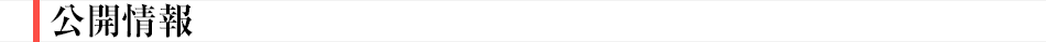 公開情報