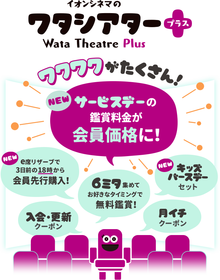ワタシアタープラス
